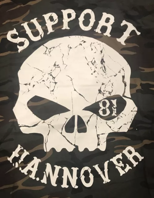 EXTREMELY RARE HANNOVER HELLS ANGELS Support 81 Size XL $20.00 - PicClick