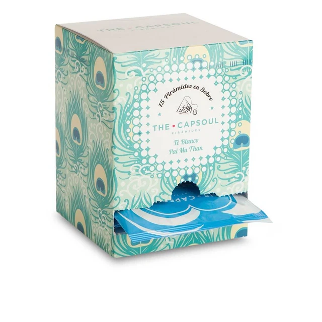 Nutrition The Capsoul unisex PIRÁMIDES ENSOBRADAS té blanco pai mu than 15 u