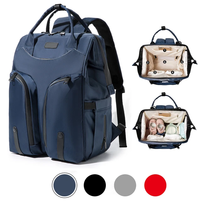 Waterproof Baby Nappy Diaper Bag Mummy Maternity Large Capacity Travel Backpack