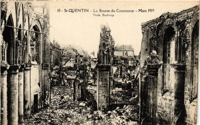 CPA Militaire, St-Quentin - La Bourse du Commerce (277365)