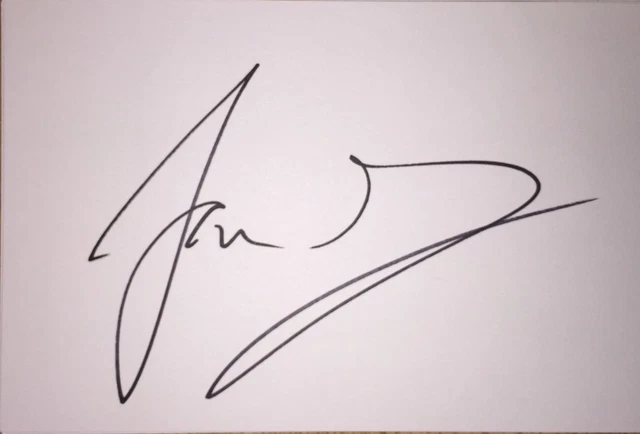 James Martin Signed 6X4 White Card Tv Autograph Celebrity Chef & Tv Presenter