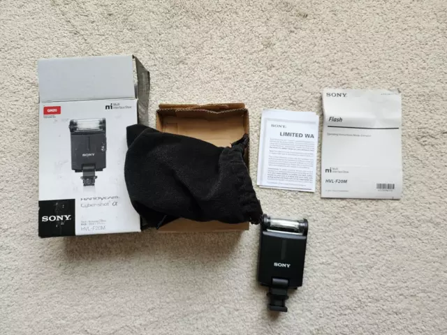 Sony HVL-F20M External Flash for Multi Interface Shoe