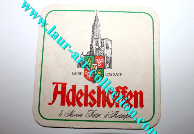 Sous-bock Ancien Bière ADLER – Hors-série, Coaster, Vintage 10 Pièces