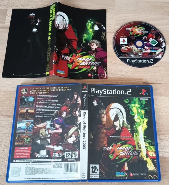 The King Of Fighters 2003 Sur PS2 – Version PAL FR, Sous Blister, Neuf