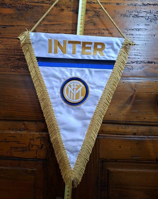 Fanion Inter Milan Centenaire 1908-2008 - Gagliardetto Ricamato - Fabriqué En Italie
