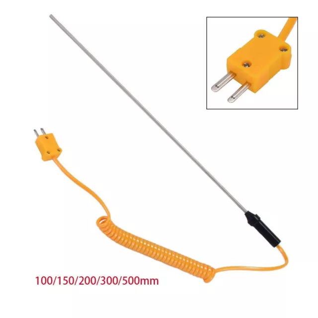 Durable K-Type Thermocouple Measuring Tools Probe Sensor Temperature Controller