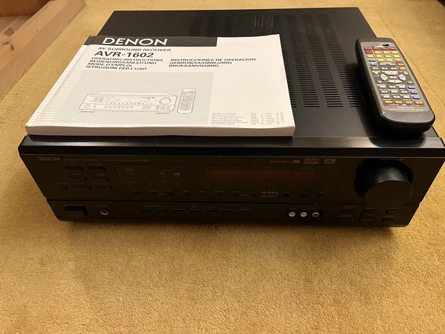 DENON AVR-1602 DOLBY Pro Logic II Digital and DTS A/V Receiver £100.00 ...
