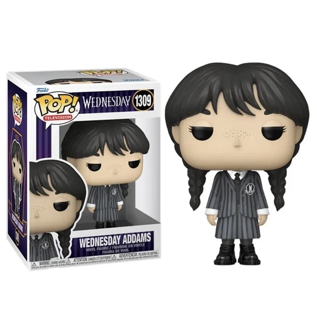 NIB Funko Pop! Wednesday Addams #1309 Jenna Ortega TV Series 3