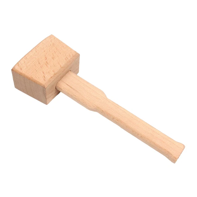 Marteau à Coup Mort 1 Lb - Tête Caoutchouc Anti-rebond - Poignée Ergonomique Antidérapante - Idéal Carrelage, Camping, Tôlerie