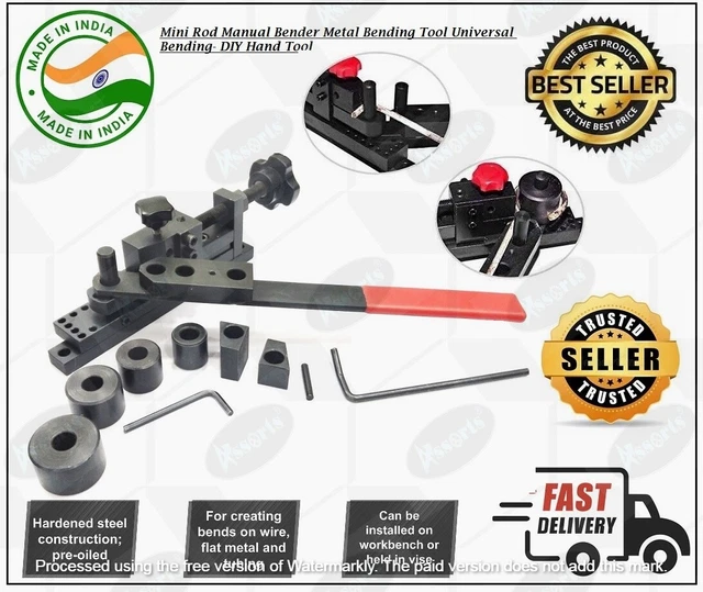 Mini Rod Manual Bender Metal Bending Tool Universal Bending- DIY Hand Tool