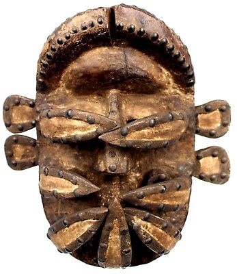 Art African Arts Tribal - Awesome Mask Spider Beast - 32,5 CMS