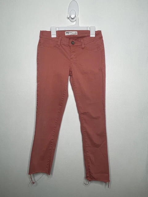 RSQ Skinny Miami Jegging Girls Size 5 Coral Skinny Stretch