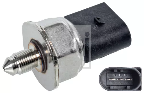 Febi BILSTEIN 171884 Sensor, Kraftstoff Druck für Audi, Porsche, Seat,Skoda,VW