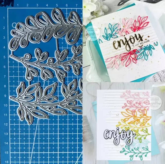 Metal Cutting Dies Leaf Scrapbooking Photo Album Embossing Paper Card Stencils