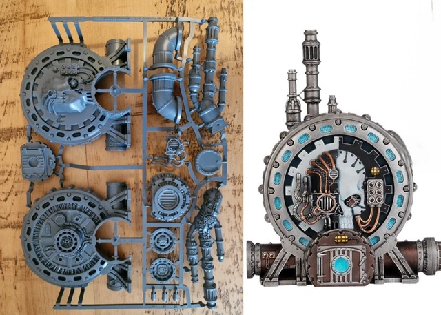 Thermic Plasma Regulators Warhammer 40k Sector Mechanicus Scenary