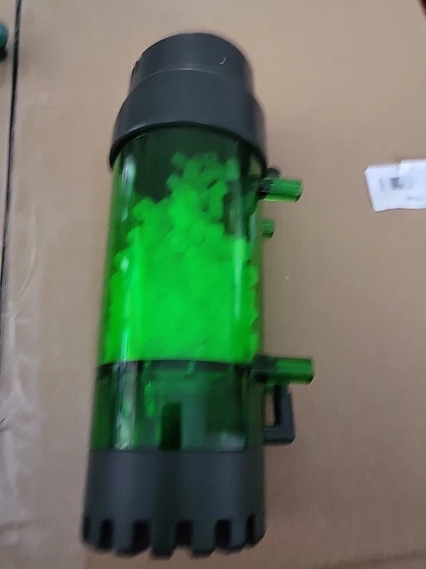 Oewnvmd Aquarium Fish Tank Fluidized Moving Bed Filter Bubble Media Filter