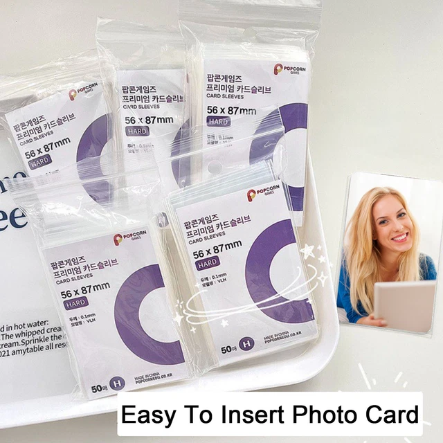Card Covers Picture Protector High-transparent Cpp Card Film Albums
