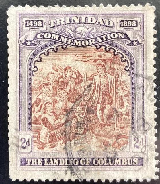 Trinidad 1898 400th Anniversary of Discovery of Trinidad 2d used (SG 125)