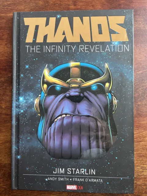 Thanos : The Infinity Revelation By Starlin ~ Marvel Hardcover *2014*