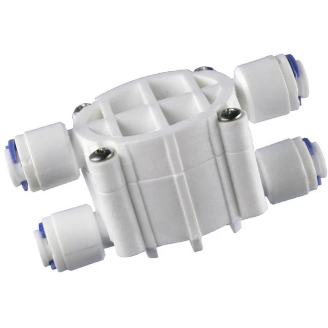Fit 1/4" OD Tube Tap Shut off 4 Way for  POM Quick Fitting Connector