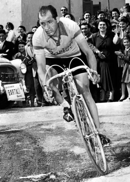 Gino Bartali Poster Locandina 45X32Cm Ciclismo Sport