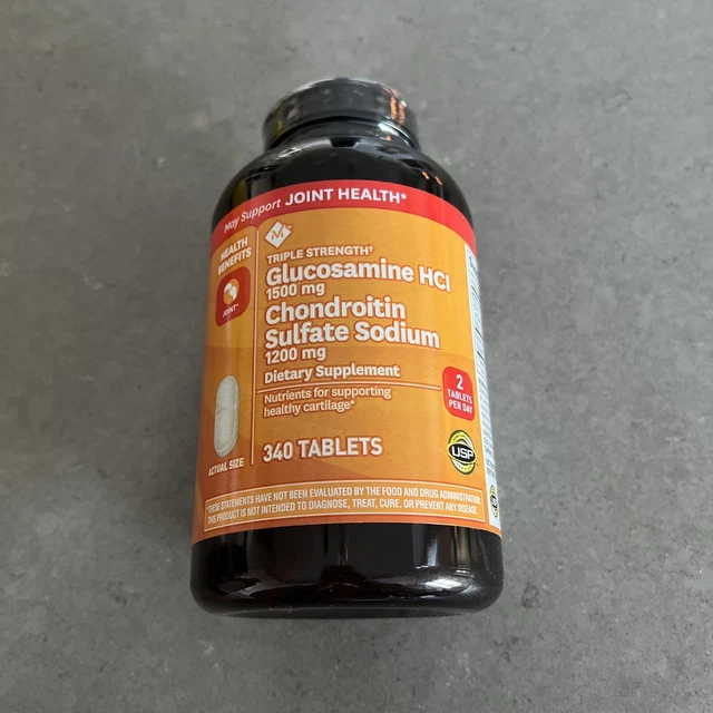 MEMBERS MARK TRIPLE Strength Glucosamine & Chondroitin 340 Tablets