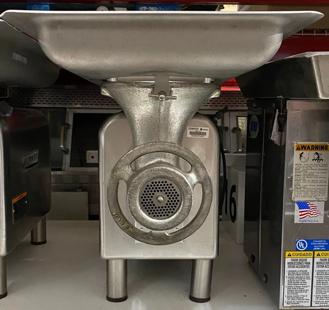 HOBART &2019& 4822 Meat Grinder 22 head with stainless steel feed