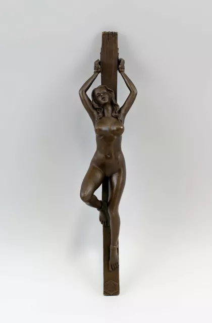 9973054 Patoa Bronce Cartas Erótico Destino Femenino Atado