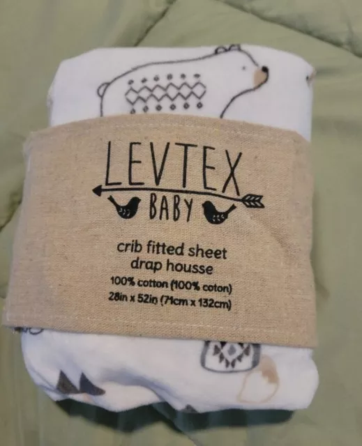 Levtex Baby Bailey Fitted Crib Sheet