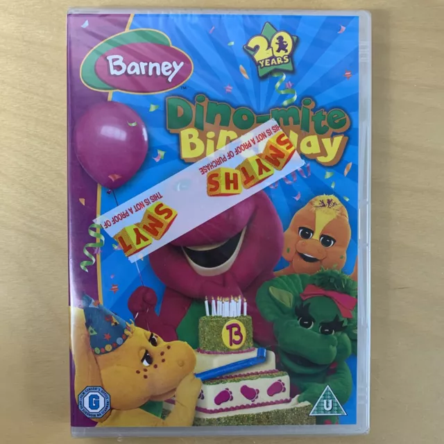 *NEW* BARNEY DVD - Barney Dino-mite Birthday (2008) DVD Region 2 $17.25 ...