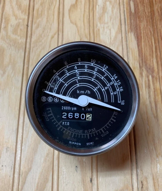 USED YANMAR/JOHN DEERE Tachometer / Hour Meter Fits 2500,3000,Jd850