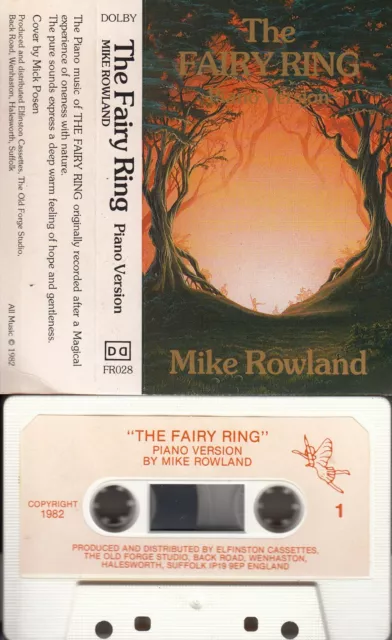 MIKE ROWLAND - The Fairy Ring - Versione pianoforte  MC cassetta musicale, tutta musica UK