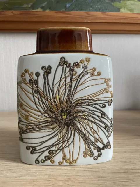 Royal Copenhagen Fajance Vase Baca Design Ellen Malmer Mid Century Vintage