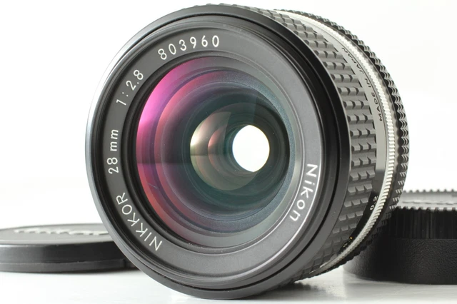 [NEAR MINT] Nikon Ai-s Ais Nikkor 28mm f/2.8 MF Wide Angle Prime Lens From JAPAN