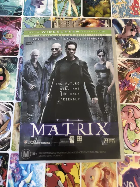 The Matrix (1999), DVD, Region 4, Like New Condition Deluxe Wide Screen
