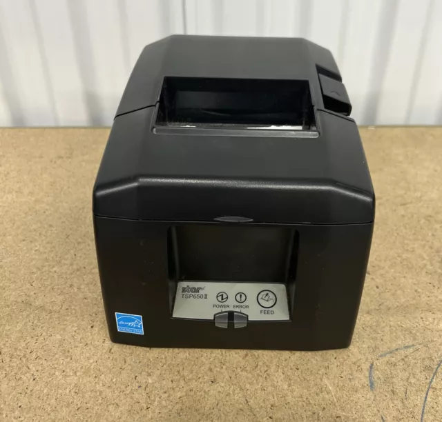 Star Micronics TSP650II, POS USB  Thermal Receipt Printer, 24V, NO A/C ADAPTER