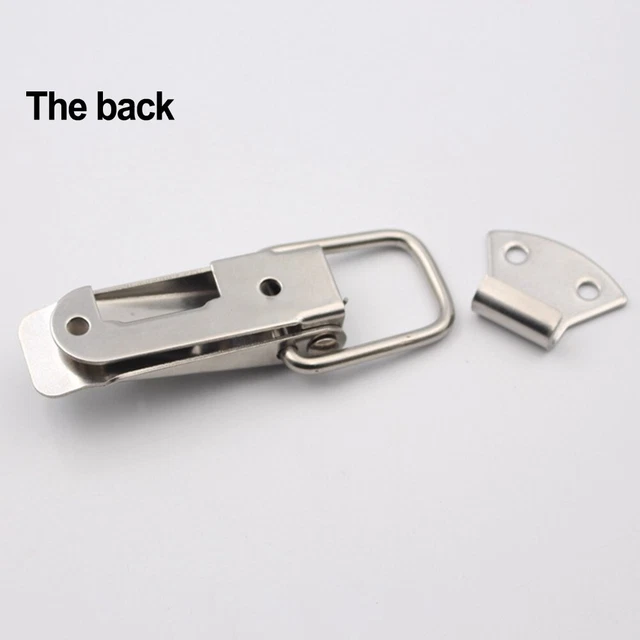 Robuste serrature ribaltabili in acciaio inox set da 4 per fissare le valigie