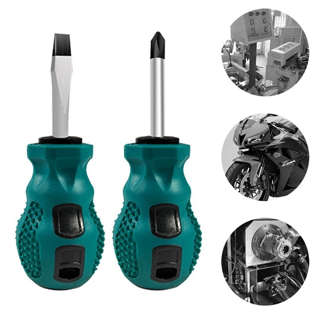 Cacciavite Apribottiglie Cacciavite Magnetico Croce Maniglia Gomma Verde