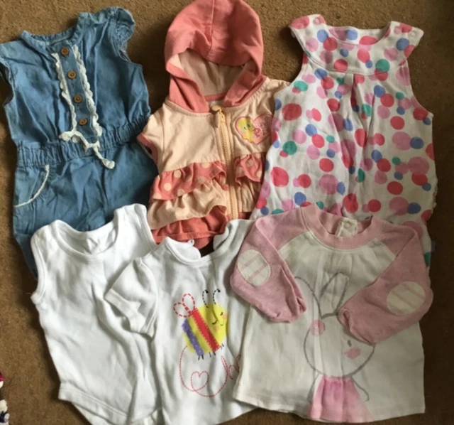 Baby Girls Clothes Bundle 3-6 Months