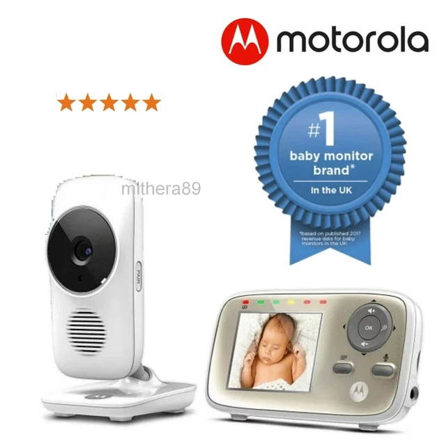 Motorola MBP483 Videobabymonitor, Vit