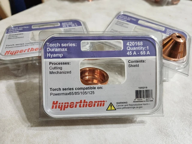 Hypertherm 420168 Shield:Duramax Hyamp 45A/65A Mechanized