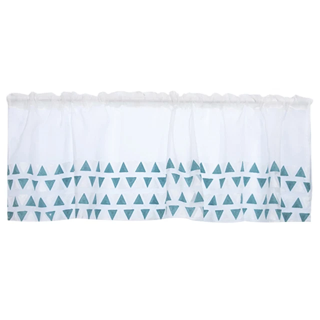 Window Sheer Fine Workmanship Decorative Comfortable Touching Rod Pocket Curtain