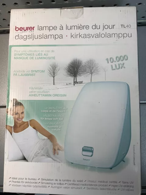 Beurer TL40 Daylight Lamp Sad Light Therapy