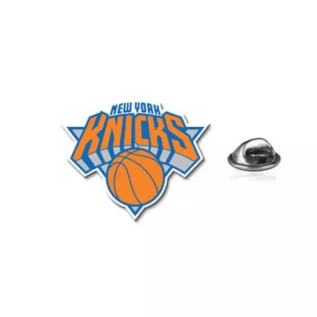 NBA Basketball Geschenkset (Größe Einheitsgröße) New York Knicks Pin Abzeichen - Neu