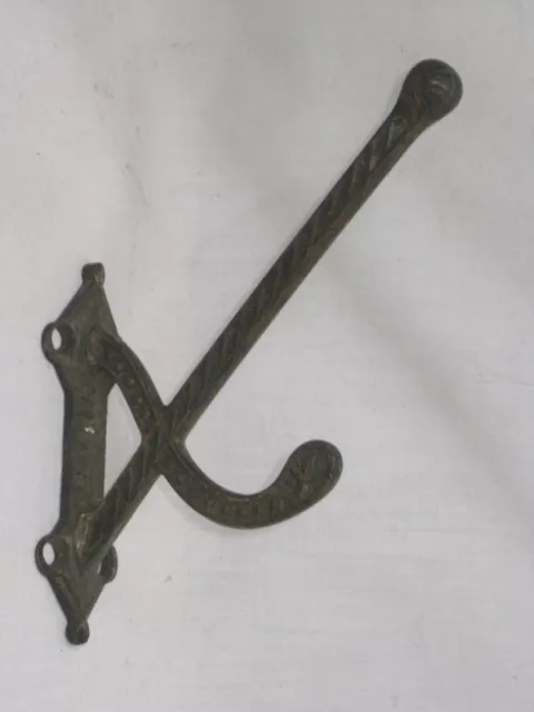 vintage antique wall hook ornate decorative decor architectural hanger hardware 3