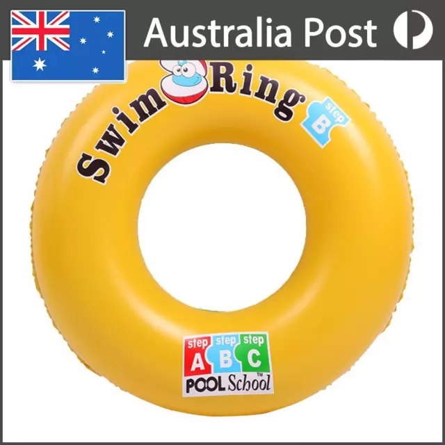 Inflatable Thickened Swimming Ring Adult Children Safety Pool Sea Float Circle