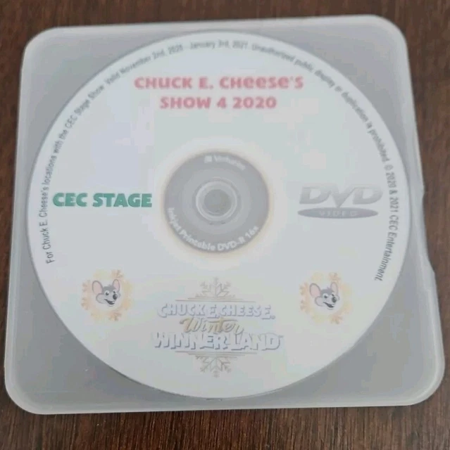 CEC CHUCK E Cheese DVD Show Summer Of FUN 2022 CEC stage Format £55.18 ...