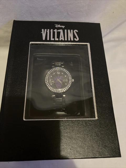 Official Disney Villains The Evil Queen Watch Snow White Accutime New In Box