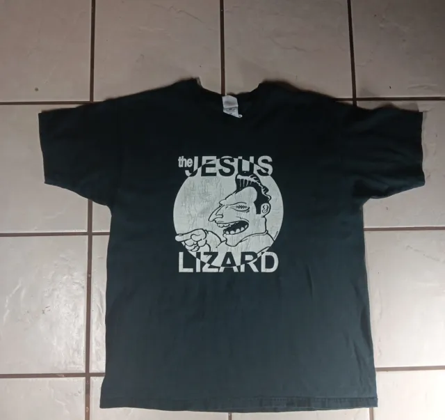 ● Vintage OG The JESUS LIZARD Concert T-shirt LIAR PUSS HEAD SHOW Yow Flipper 2
