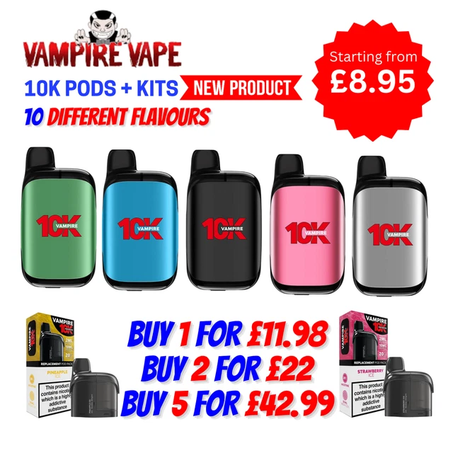 ske crystal vape cherry ice Vape Flavour Pods FOR SALE!